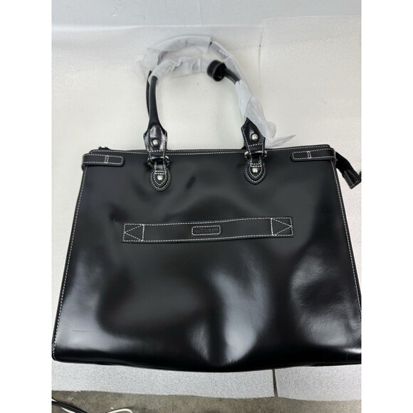 McKlein Winnetka Ladies' Leather 15.4" Laptop Briefcase Bag - Picture 9 of 13